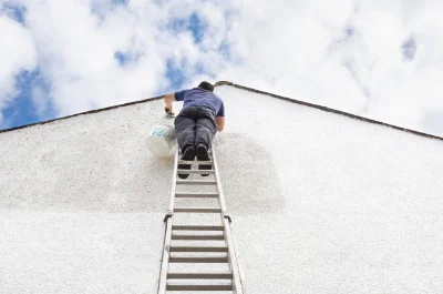 Peinture extérieure au Monestier — façades et ravalement